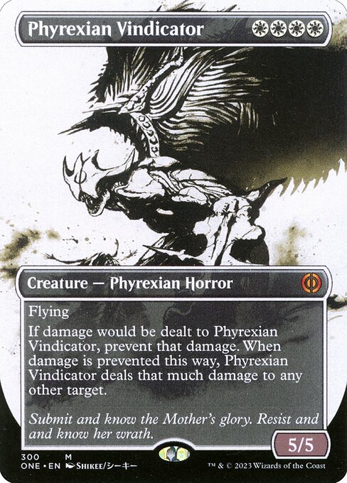 Image of Phyrexian Vindicator Phyrexia: All Will Be One (ONE) #300