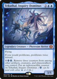 Image of Tekuthal, Inquiry Dominus Phyrexia: All Will Be One (ONE) #71