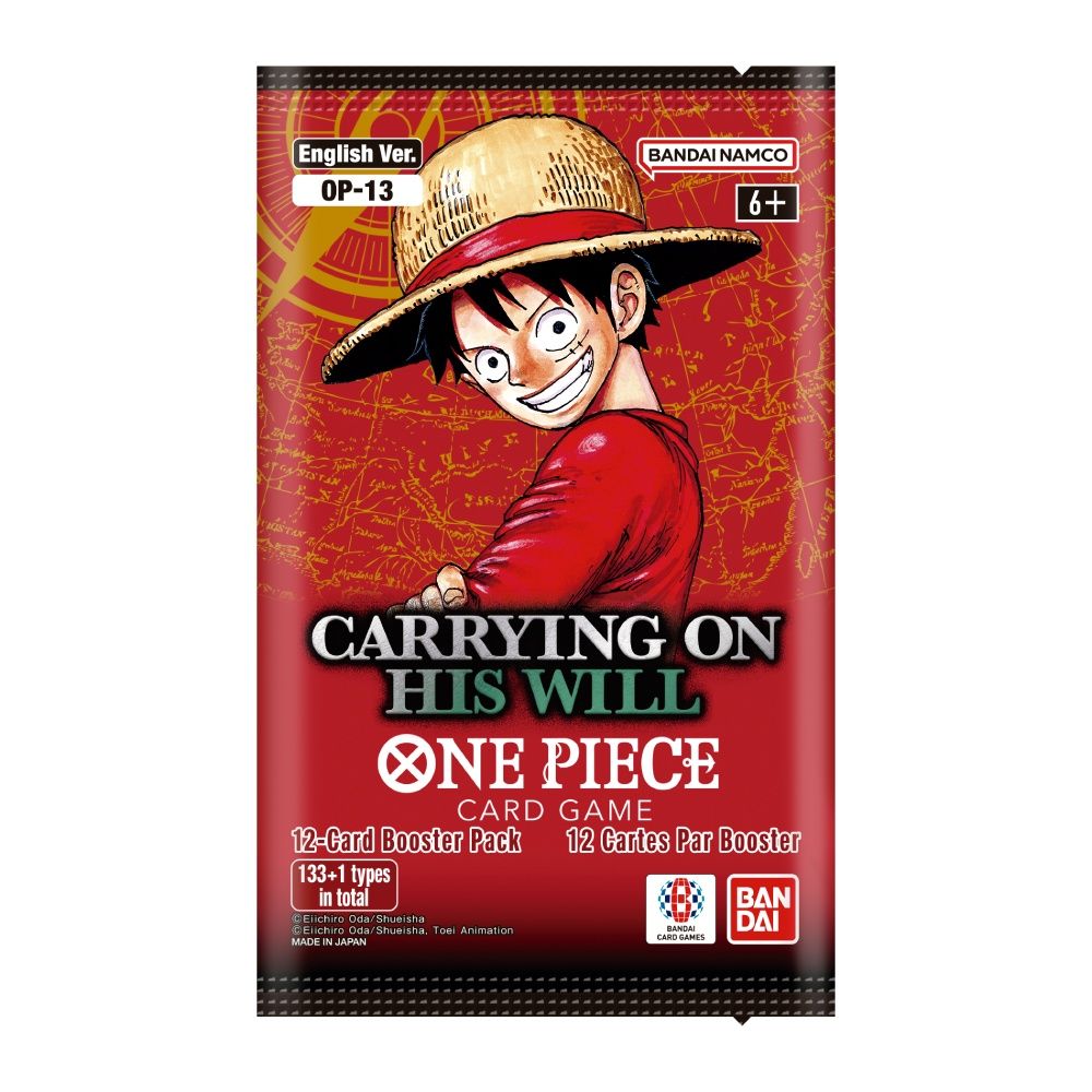 One Piece Card Game: Booster Pack – Carrying On His Will [OP-13]