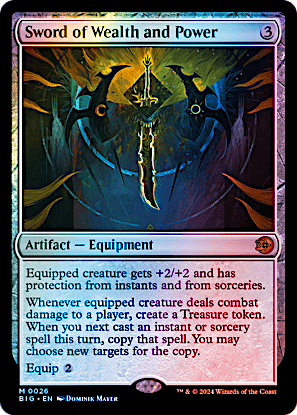 Sword of Wealth and Power #26 Foil The Big Score en