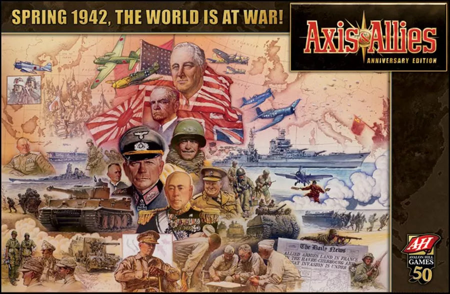 Axis & Allies Anniversary Edition Board Game