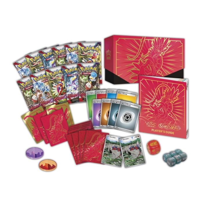 Pokemon - Scarlet & Violet base set Koraidon Elite Trainer Box