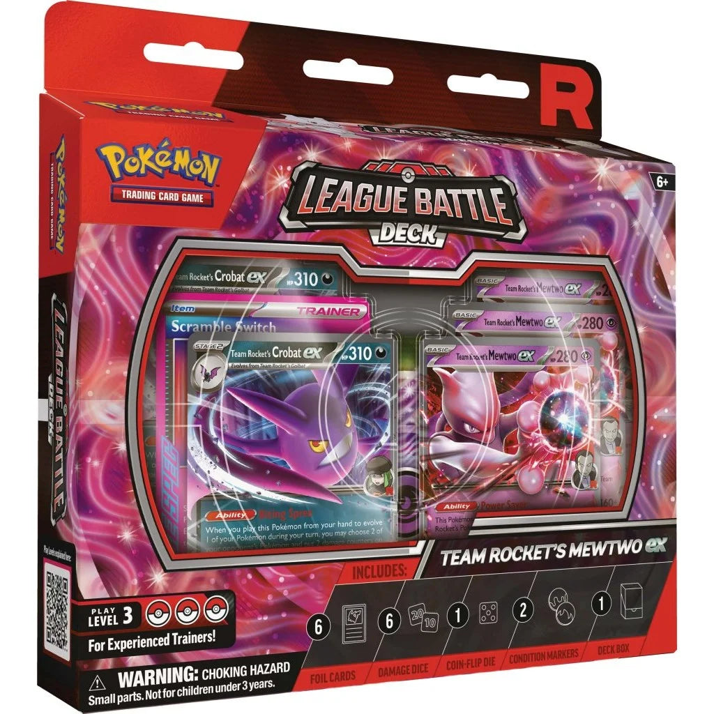 Pokemon - TCG - League Battle Deck - Team Rocket's Mewtwo ex