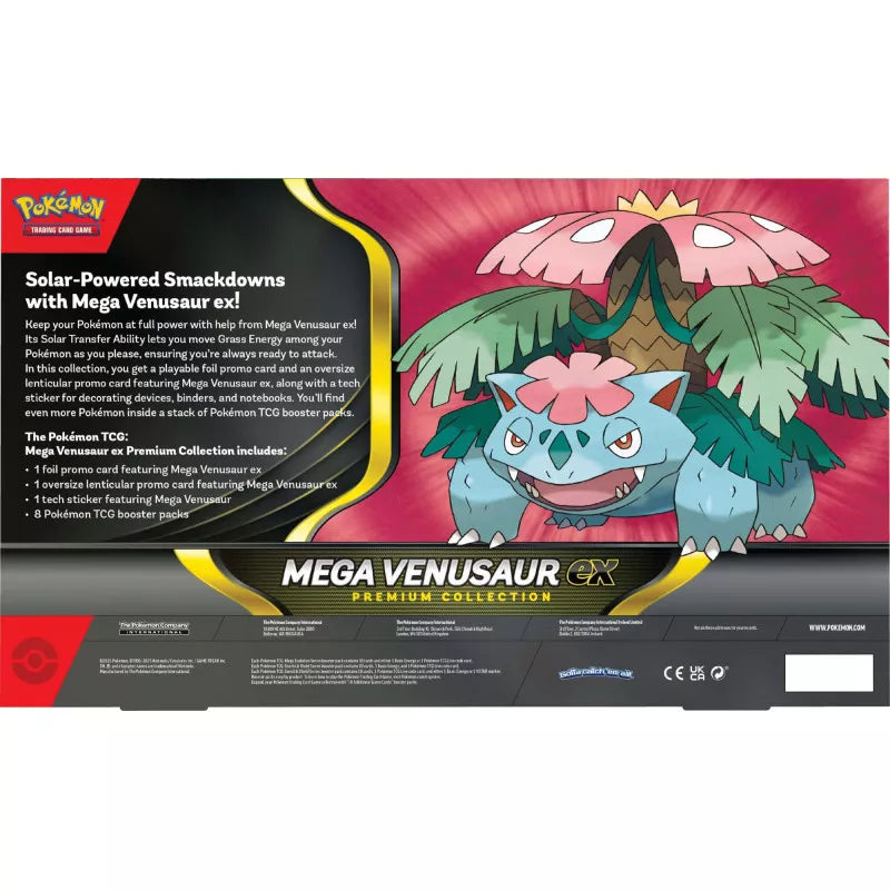Image of Pokemon Tcg: Mega Venusaur Ex Premium Collection Box - Pop Culture Larrikin 
