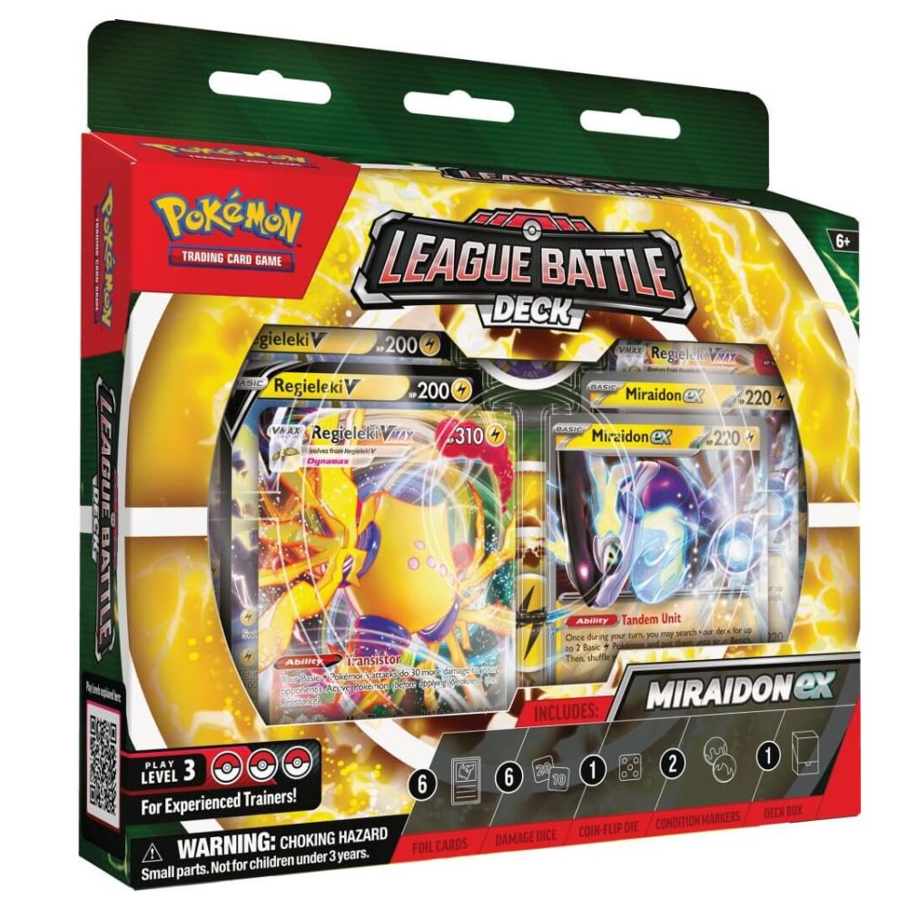 Pokemon TCG: Miraidon Ex League Battle Deck