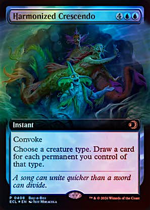 Harmonized Crescendo #408 Foil Lorwyn Eclipsed en