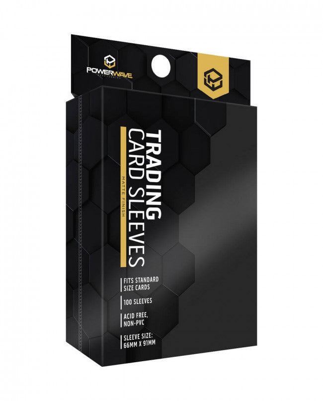Powerwave Matte deck Card Sleeves 100 Pack - MTG, One Piece and Pokemon Compatiable!