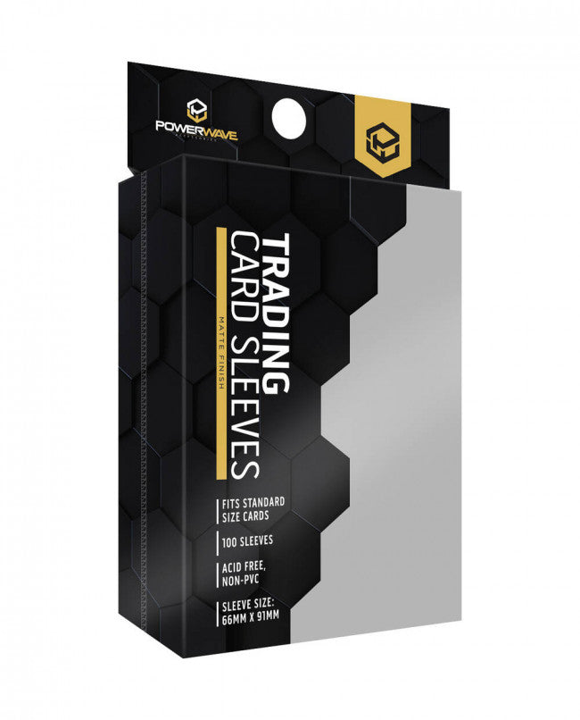 Powerwave Matte deck Card Sleeves 100 Pack - MTG, One Piece and Pokemon Compatiable!