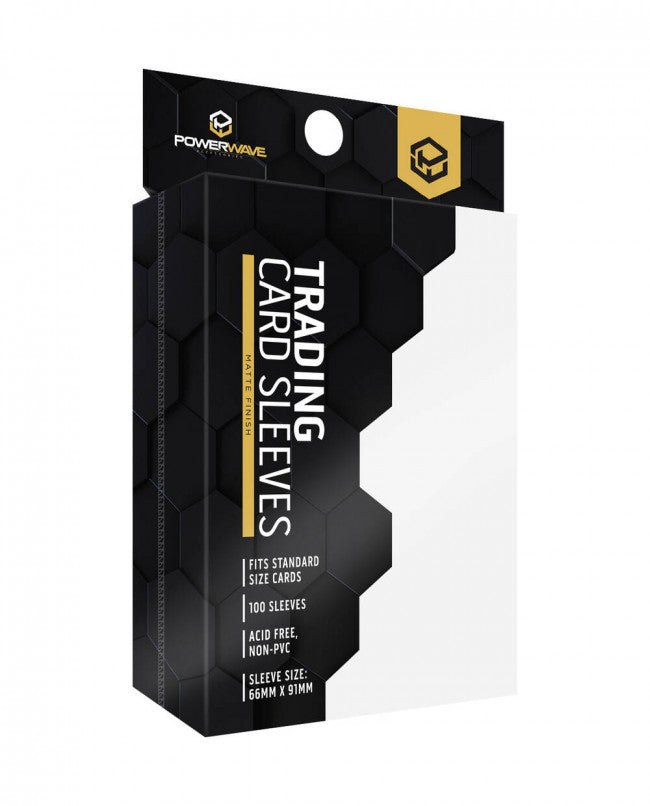 Powerwave Matte deck Card Sleeves 100 Pack - MTG, One Piece and Pokemon Compatiable!