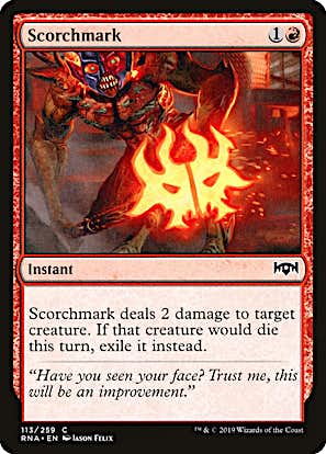 Scorchmark #113 Ravnica Allegiance en