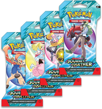 SLEEVED POKEMON SV9 JOURNEY TOGETHER PACK (4 Pack) - Pop Culture Larrikin 