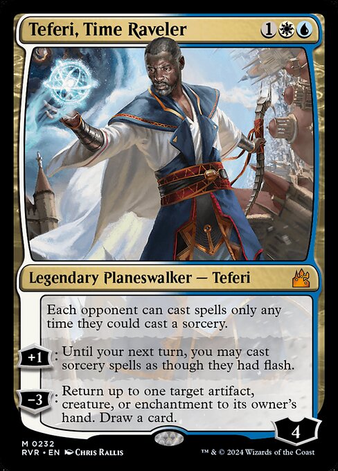 Image of Teferi, Time Raveler Ravnica Remastered (RVR) #232