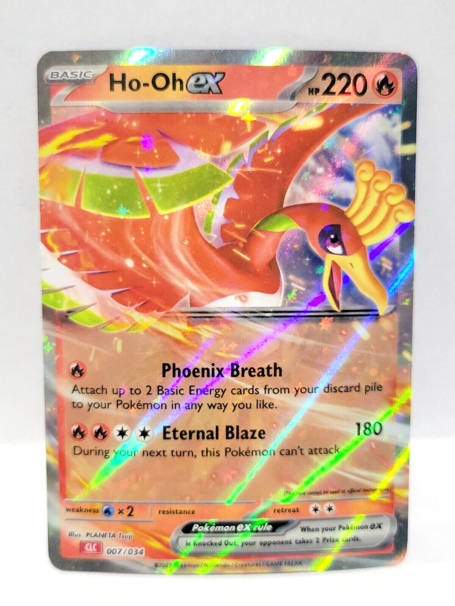 Image of Ho-Oh ex Pokemon Trading Card Game ClassicCharizard (CLC) #007