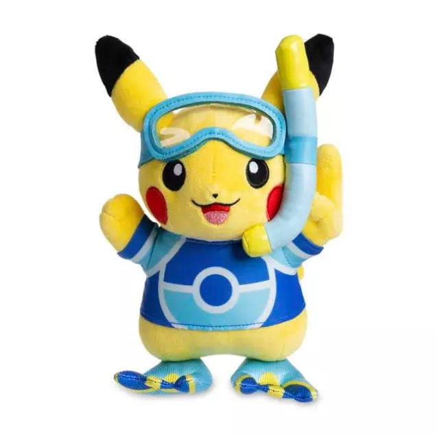 Pokemon Center World Championships 2024 Honolulu Snorkel Pikachu Plush