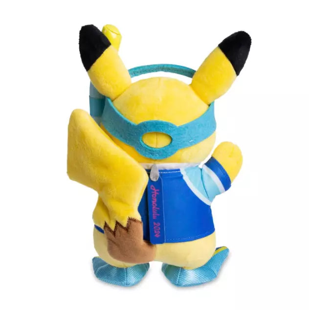 Pokemon Center World Championships 2024 Honolulu Snorkel Pikachu Plush
