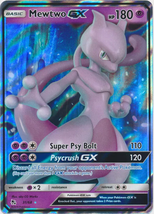 Image of Mewtwo-GX Hidden Fates (HIF) #31