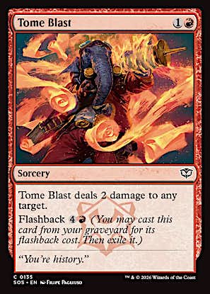 Tome Blast #135 Foil Secrets of Strixhaven en