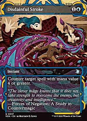 Disdainful Stroke #17 Secrets of Strixhaven Mystical Archive en