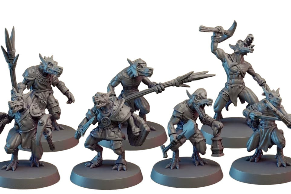 Kobolds Set of 7  - Georges Glorious Goods - Pop Culture Larrikin 