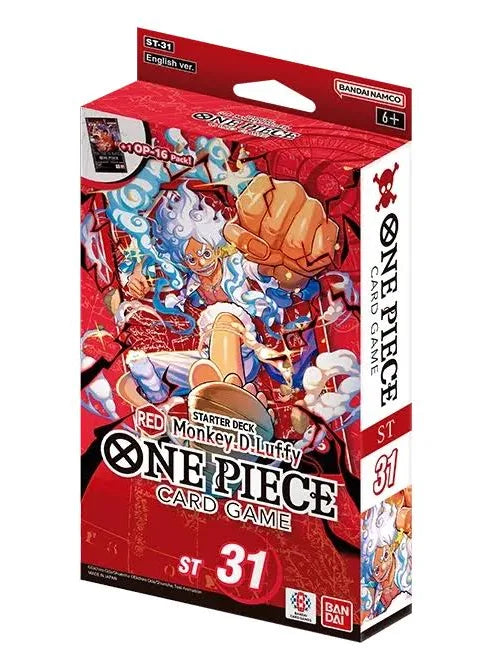 One Piece Card Game: Starter Deck RED - Monkey.D.Luffy [ST-31]