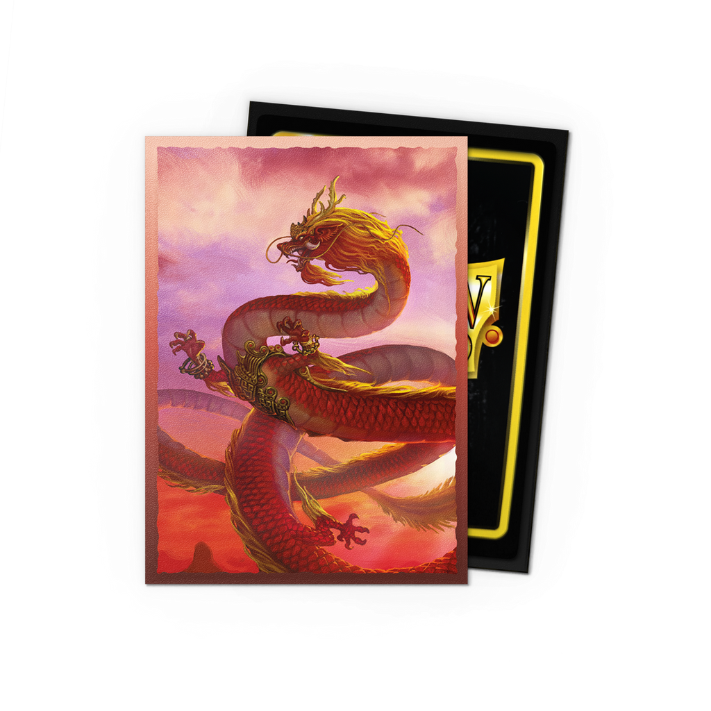 Dragon Shield: Sleeves – Matte Dual Art – Chinese New Year: Year of the Wood Dragon '24 - official extra