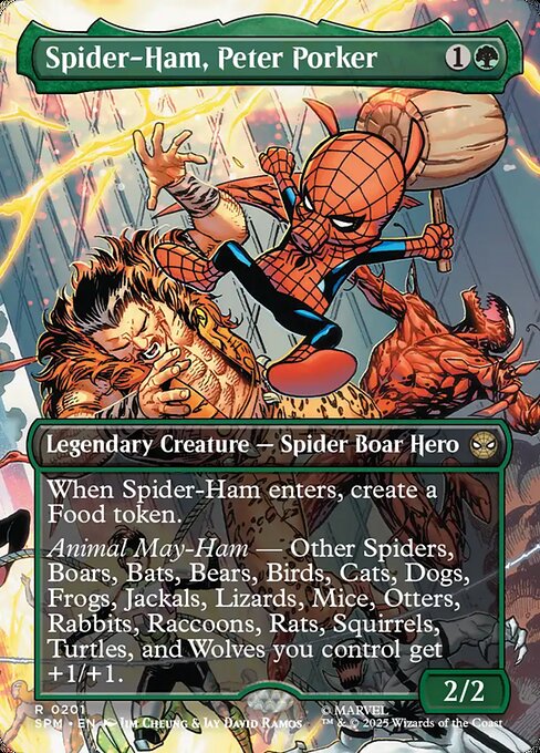 Image of Spider-Ham, Peter Porker Marvel's Spider-Man (SPM) #201