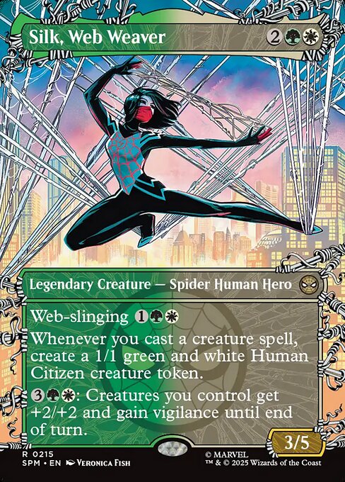 Image of Silk, Web Weaver Marvel's Spider-Man (SPM) #215