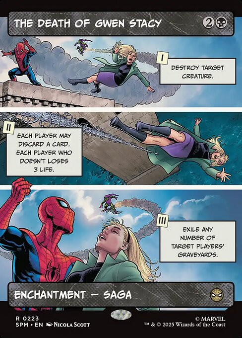 Image of The Death of Gwen Stacy Marvel's Spider-Man (SPM) #223