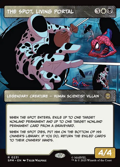 Image of The Spot, Living Portal Marvel's Spider-Man (SPM) #231