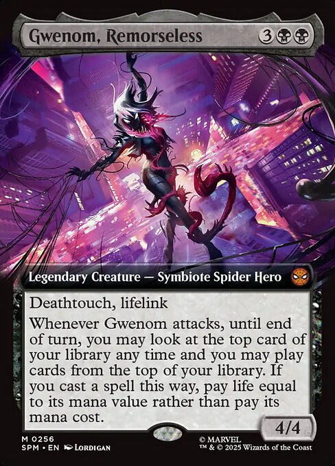 Image of Gwenom, Remorseless Marvel's Spider-Man (SPM) #256