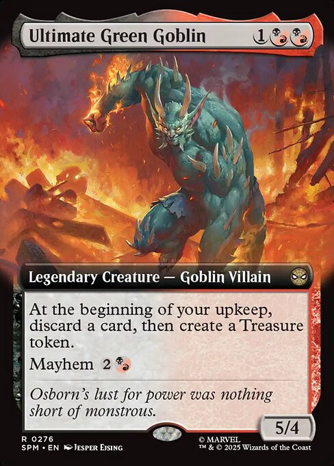 Image of Ultimate Green Goblin Marvel's Spider-Man (SPM) #276