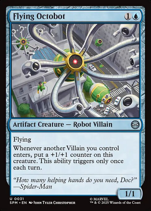 Image of Flying Octobot Marvel's Spider-Man (SPM) #31