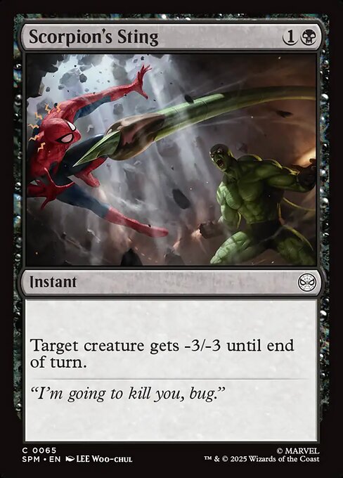 Image of Scorpion's Sting Marvel's Spider-Man (SPM) #65