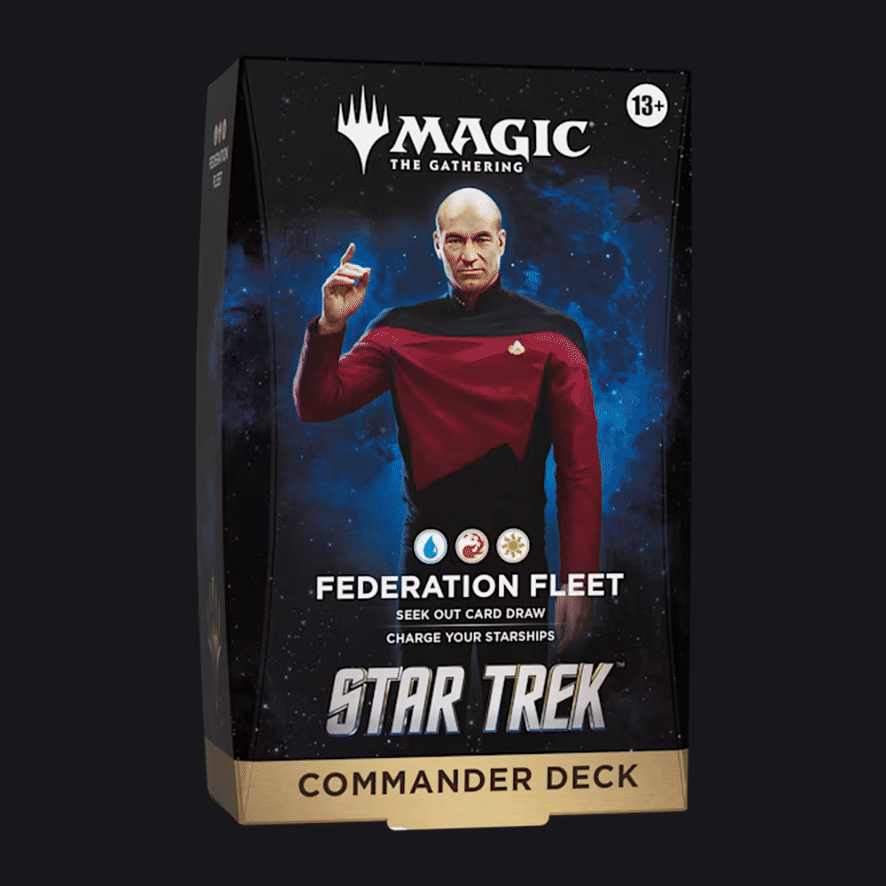 MTG Star Trek Commander Decks – Random Deck (rotating deck boxes)