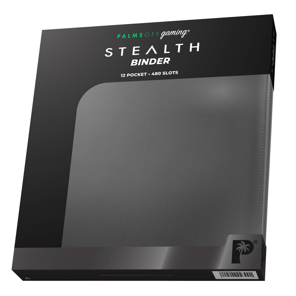 STEALTH 12 Pocket Zip Trading Card Binder - Palms Off Gaming - Pop Culture Larrikin 