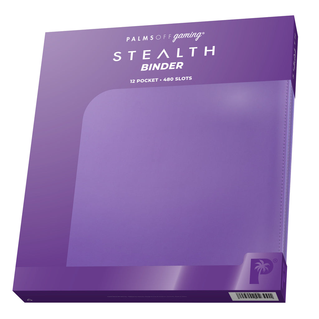 STEALTH 12 Pocket Zip Trading Card Binder - Palms Off Gaming - Pop Culture Larrikin 
