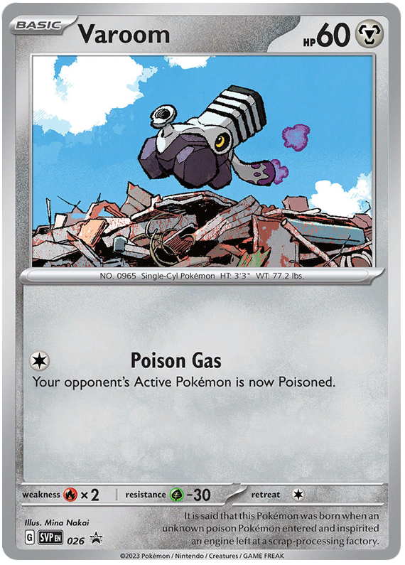 Image of Varoom Scarlet and Violet Promos (SVP) #026