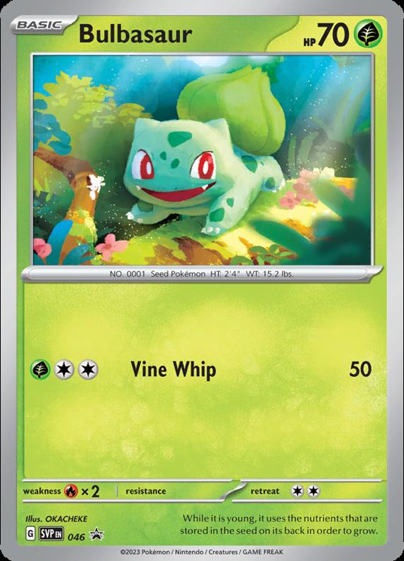 Image of Bulbasaur Scarlet and Violet Promos (svp) #046