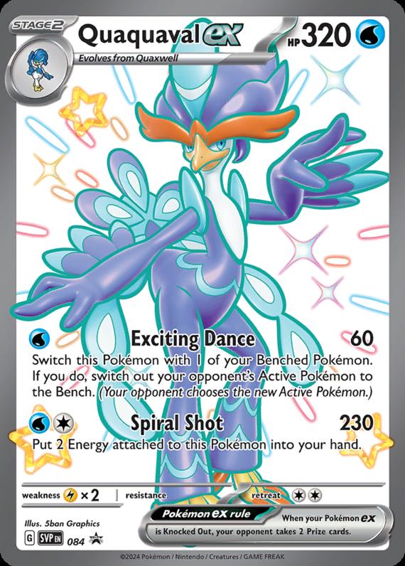 Image of Quaquaval ex Scarlet and Violet Promos (svp) #084