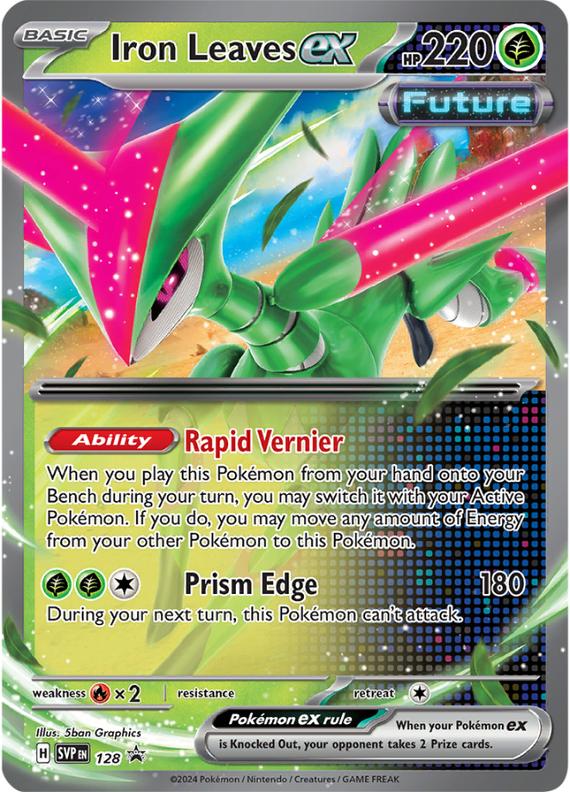 Image of Iron Leaves ex Scarlet and Violet Promos (svp) #128