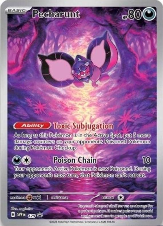 Image of Pecharunt Scarlet and Violet Promos (svp) #129