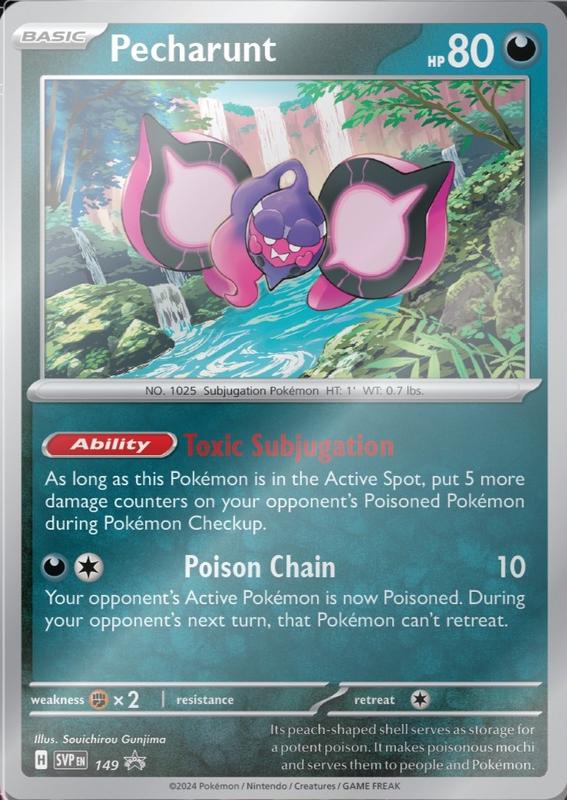 Image of Pecharunt Scarlet and Violet Promos (svp) #149