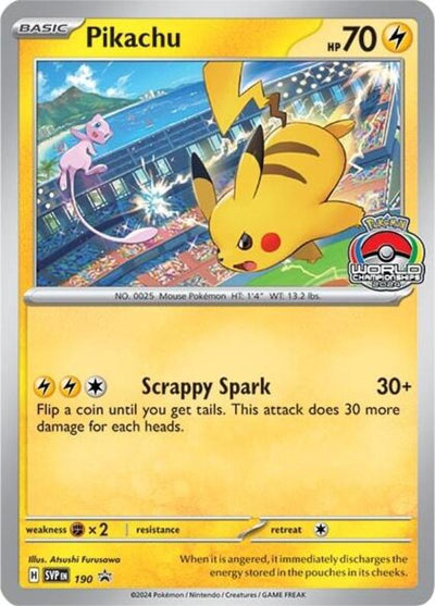 Image of Pikachu Scarlet and Violet Promos (svp) #190