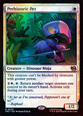 Prehistoric Pet #22 Foil Magic: Teenage Mutant Ninja Turtles Teenage Mutant Ninja Turtles en