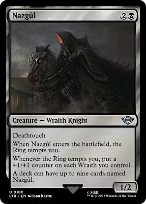 Nazgul - 100 - The Lord of the Rings: Tales of Middle-Earth - MTG