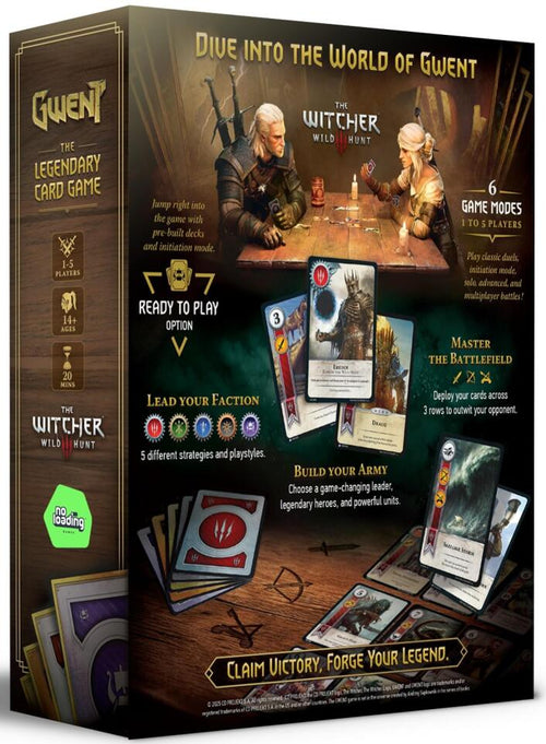 Image of The Witcher - Gwent The Card Game - Pop Culture Larrikin 