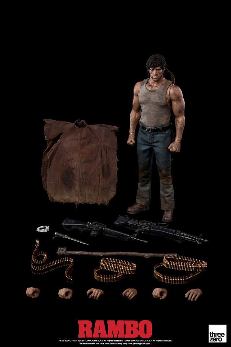 John Rambo "Rambo: First Blood" - Threezero 1/6 Action Figure - Pop Culture Larrikin 