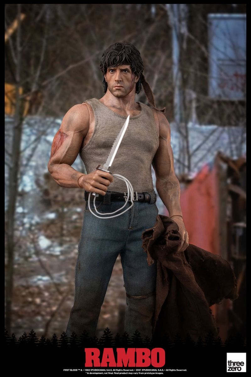 John Rambo "Rambo: First Blood" - Threezero 1/6 Action Figure - Pop Culture Larrikin 