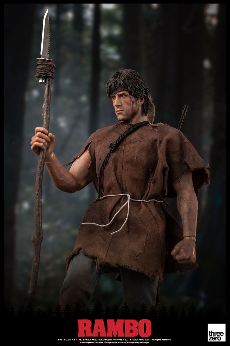 John Rambo "Rambo: First Blood" - Threezero 1/6 Action Figure - Pop Culture Larrikin 