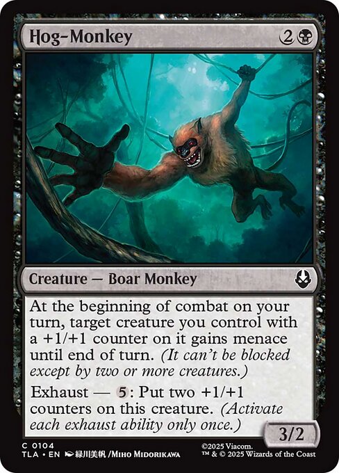 Hog-Monkey - 104 - MTG: Avatar The Last Airbender (TLA)